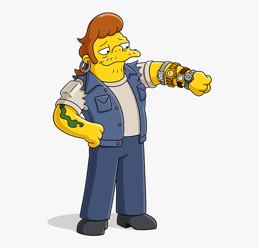 Simpsons Snake Jailbird Family, HD Png Download, Free Download