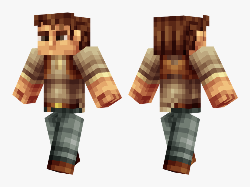 Nathan Drake Skin Minecraft , Png Download - Drake And Josh Skin Minecraft, Transparent Png, Free Download