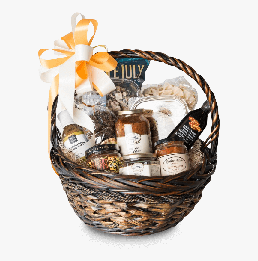 Basket - Transparent Gift Basket Png, Png Download, Free Download