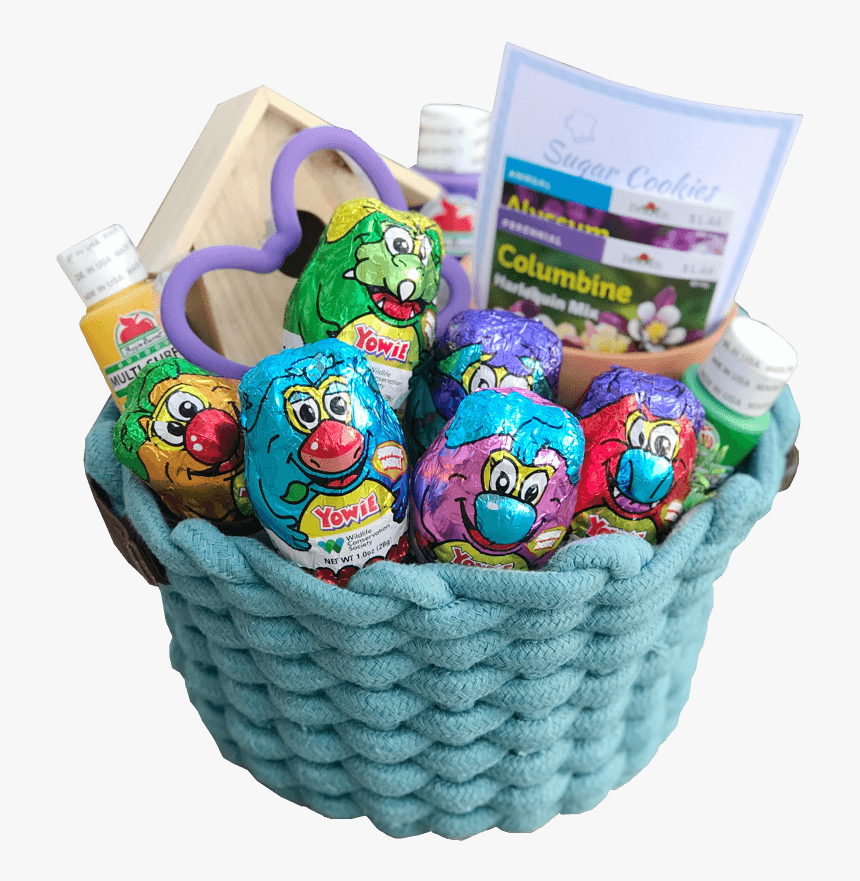 Diy Eco Conscious Easter Basket - Easter Basket, HD Png Download, Free Download
