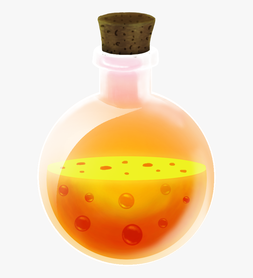 Potion Bottle Png - Glass Bottle, Transparent Png, Free Download