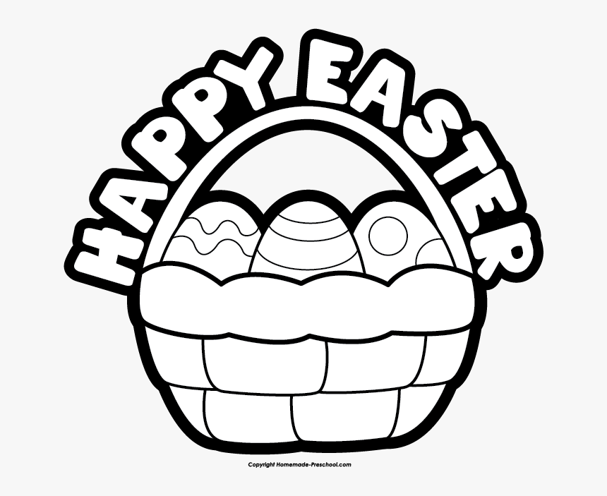 Easter Chick Clipart Free Black And White, HD Png Download, Free Download