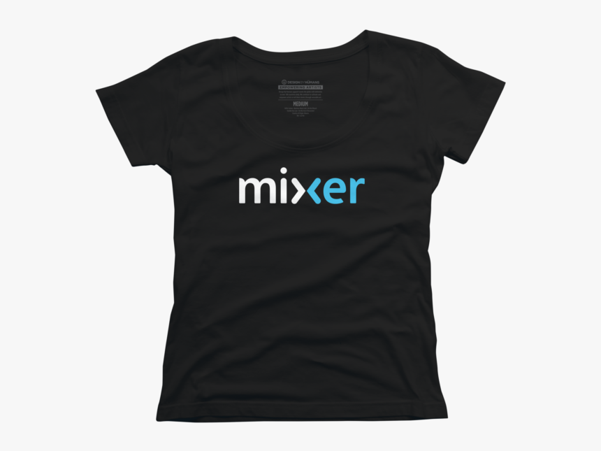 Mixer Logo Scoopneck Tee T-shirt , Png Download - American Phytopathological Society T Shirts, Transparent Png, Free Download