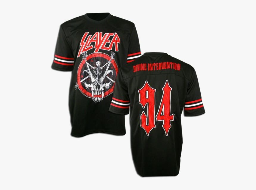 Divine Intervention Football Jersey - Slayer Football Jersey, HD Png Download, Free Download