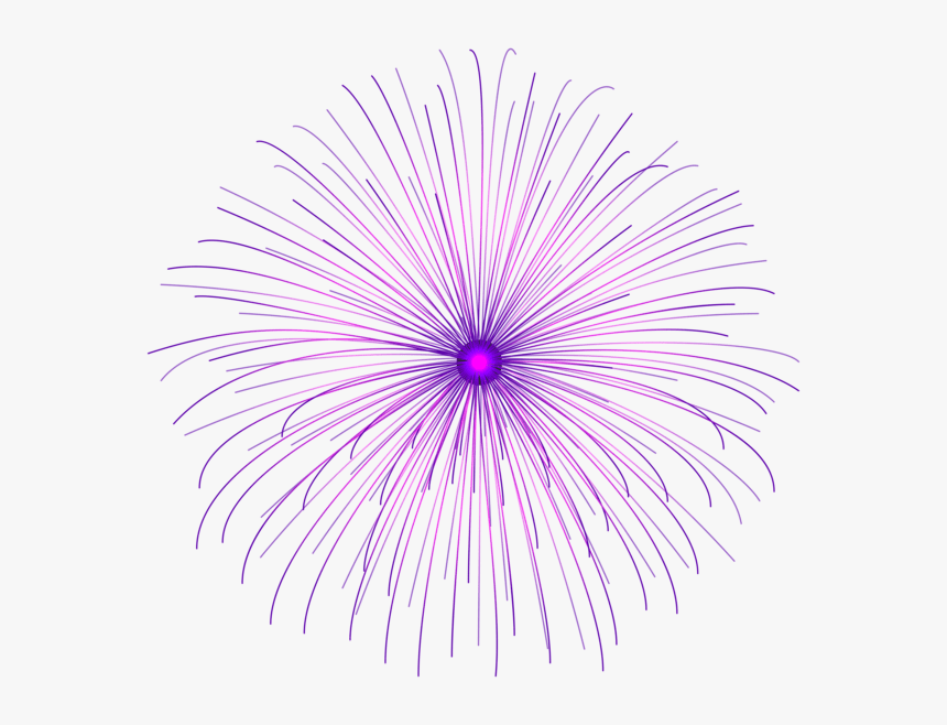 Purple Fireworks Transparent Background , Png Download - Purple Firework Png, Png Download, Free Download