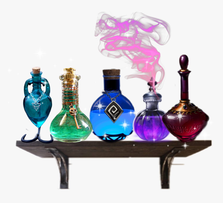 Transparent Lair Clipart - Potion Shelf Clip Art, HD Png Download, Free Download