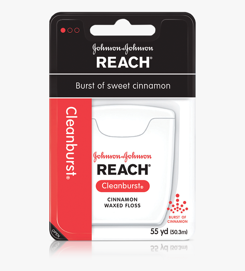 Reach® Cleanburst® Cinnamon Floss - Reach Cinnamon Dental Floss, HD Png Download, Free Download