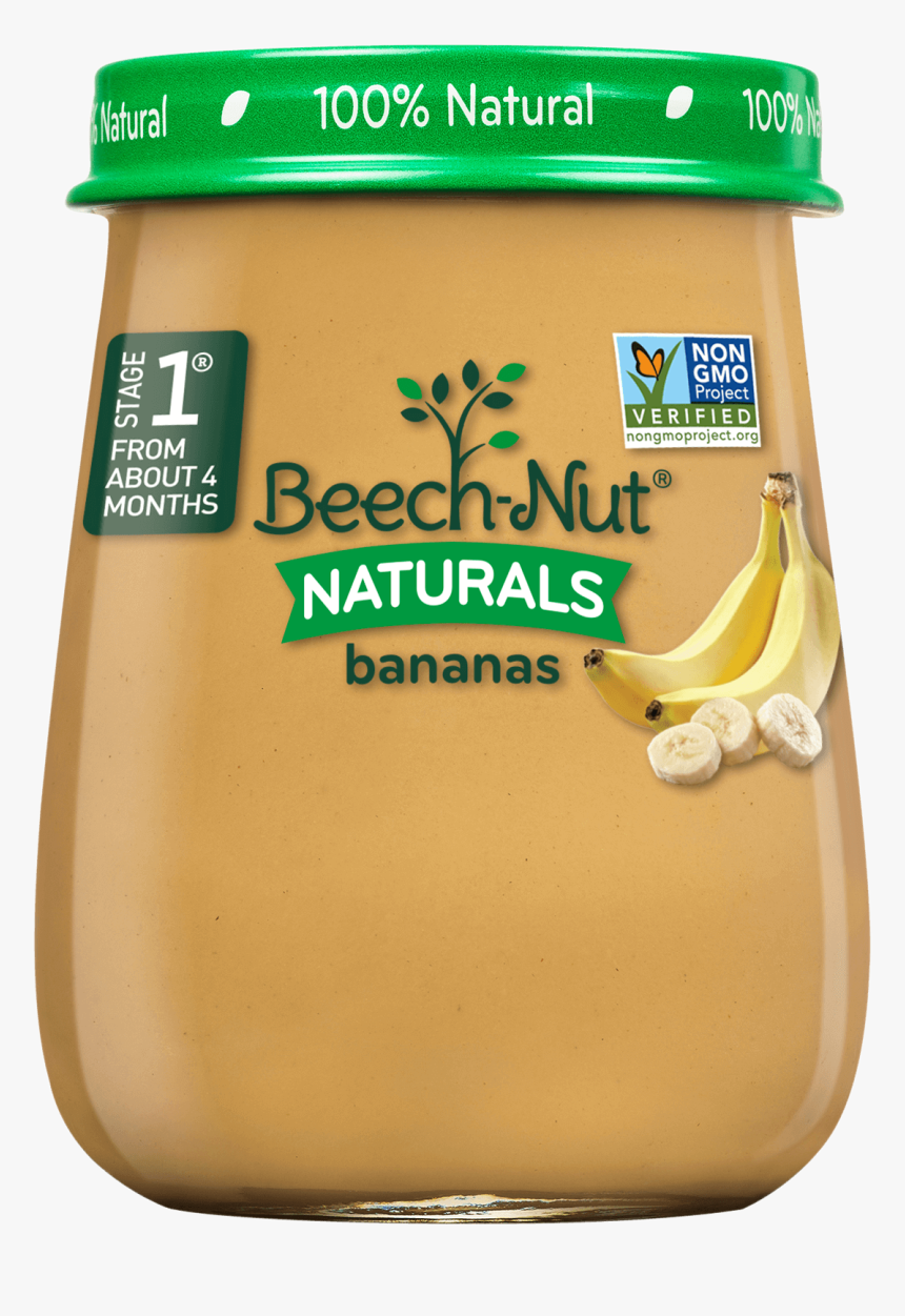 Naturals Bananas Jar - Beechnut Green Beans And Corn, HD Png Download, Free Download