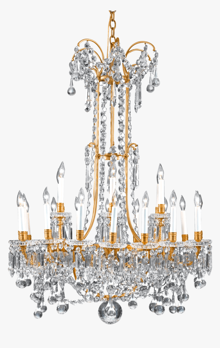 Baccarat Crystal Chandelier, 24-light - Free Png Crystal Chandelier, Transparent Png, Free Download