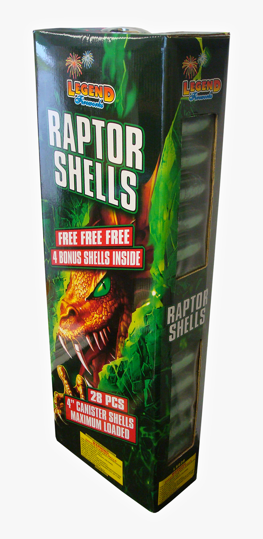 Raptor Shells Fireworks, HD Png Download, Free Download