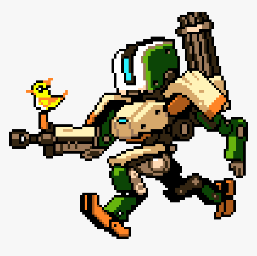 Transparent Bastion Png - Pixel Art Video Game Characters, Png Download, Free Download