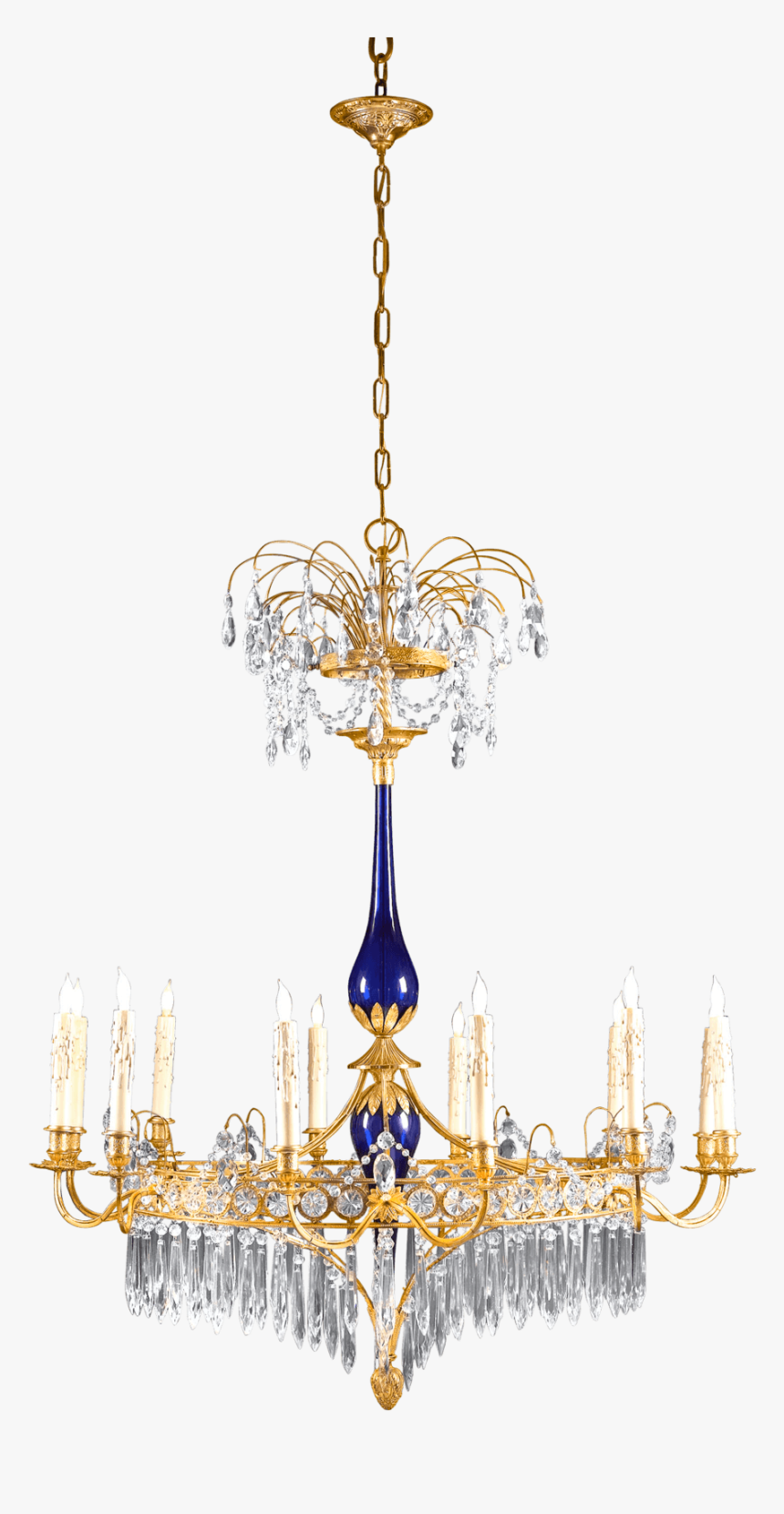 Russian Neoclassical Chandelier - Antique Russian Chandelier, HD Png Download, Free Download