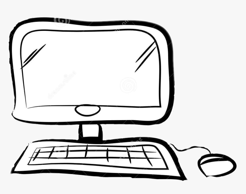 #computer #doodle #google #freetoedit - Doodle Of A Computer, HD Png Download, Free Download