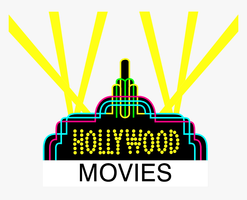 Hollywood Sign Png Free Image - Hollywood Clipart, Transparent Png, Free Download