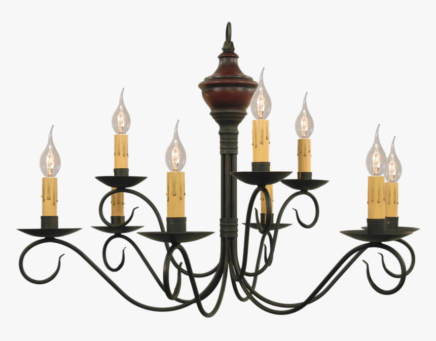 Katie"s Handcrafted Lighting Washington Wood 2-tier - Primitive Decor, HD Png Download, Free Download