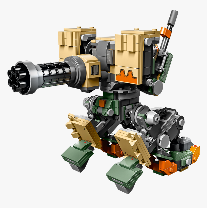 Bastion Can Transform From Recon To Turret Mode At - Lego Bastion, HD Png Download, Free Download