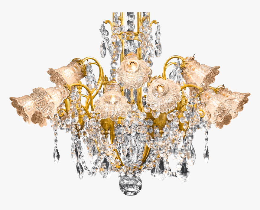 Baccarat Crystal Chandelier - Transparent Chandelier Png, Png Download, Free Download