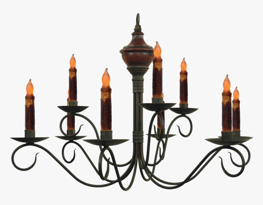 Katie"s Handcrafted Lighting Washington Wood 2-tier - Primitive Decor, HD Png Download, Free Download