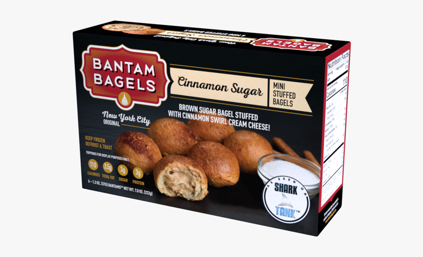 Bantam Bagels Cinnamon Sugar, HD Png Download, Free Download