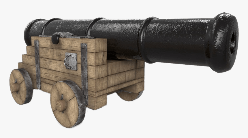 Antique Cannon - Transparent Cannon Png, Png Download, Free Download