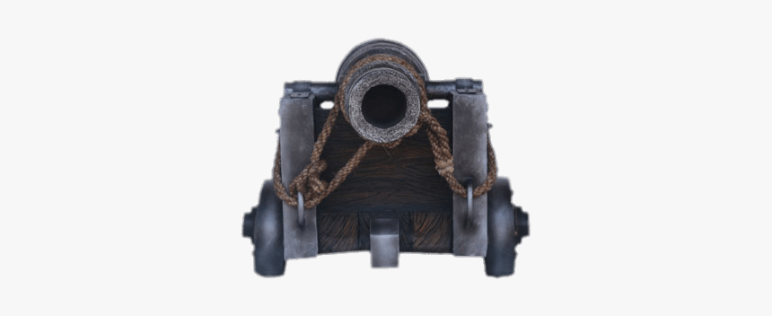 Cannon Front View - Pirate Cannon Front View, HD Png Download, Free Download