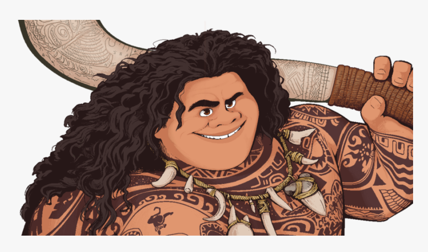 Maui Demigod Art Clipart Moana Maui Māui - Maui Drawing, HD Png Download, Free Download