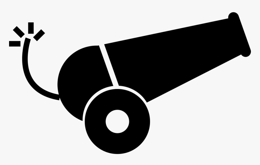 Cannon With Burning Fuse - Loose Cannon, HD Png Download, Free Download