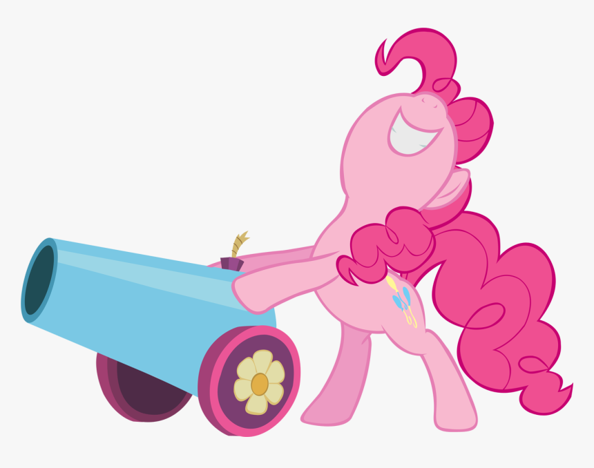 Pinkie Pie Party Cannon By Totalcrazyness101 - My Little Pony Pinkie Pie Cannon, HD Png Download, Free Download