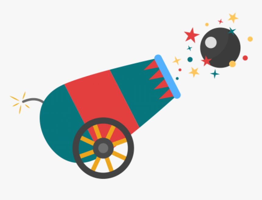 Clip Art Circus Cannon Clipart - Circus Cannon Png, Transparent Png, Free Download