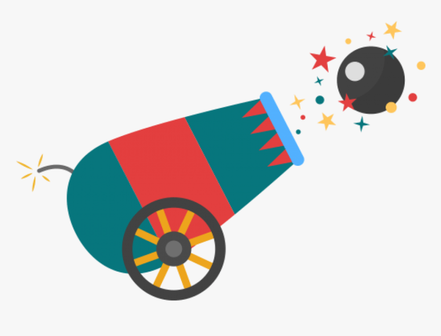 circus cannon clipart