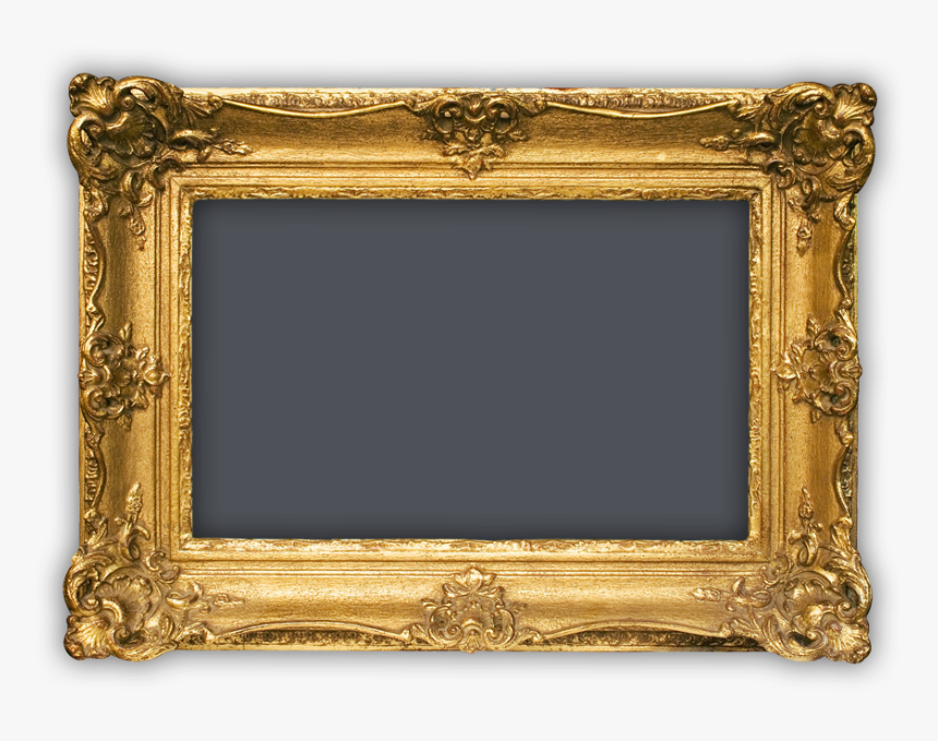 Golden Frame Free Png , Png Download - Frame Png Hd, Transparent Png, Free Download