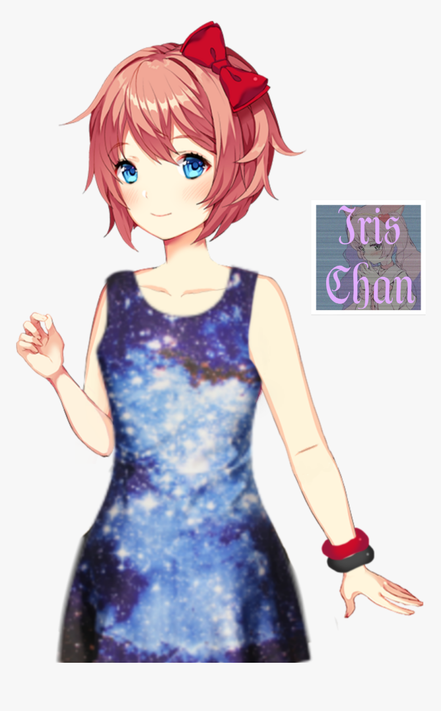 #ddlc #sayori #sprait #edit #png #anime #tyan #spasegirl, Transparent Png, Free Download