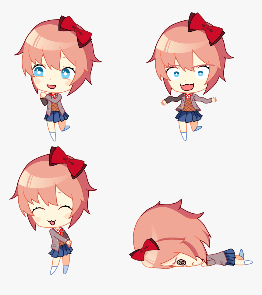 Monika Ddlc Casual Sprites V 2 Remake By Dev