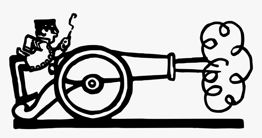 Free Clipart Soldier Shoots A Cannon, HD Png Download, Free Download