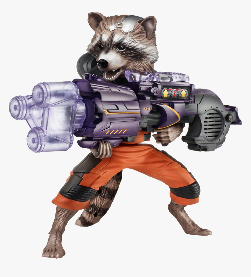 Guardian Of The Galaxy 2 Rocket Raccoon Figure, HD Png Download, Free Download