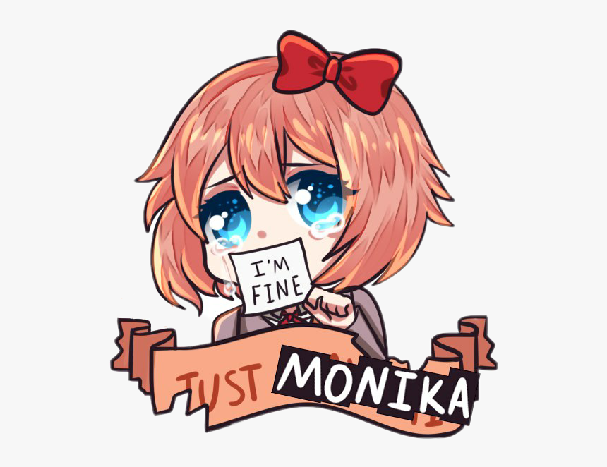 #ddlc #sayori #justsayori #justmonika - Sayori Ddlc Art Png Transparent, Png Download, Free Download