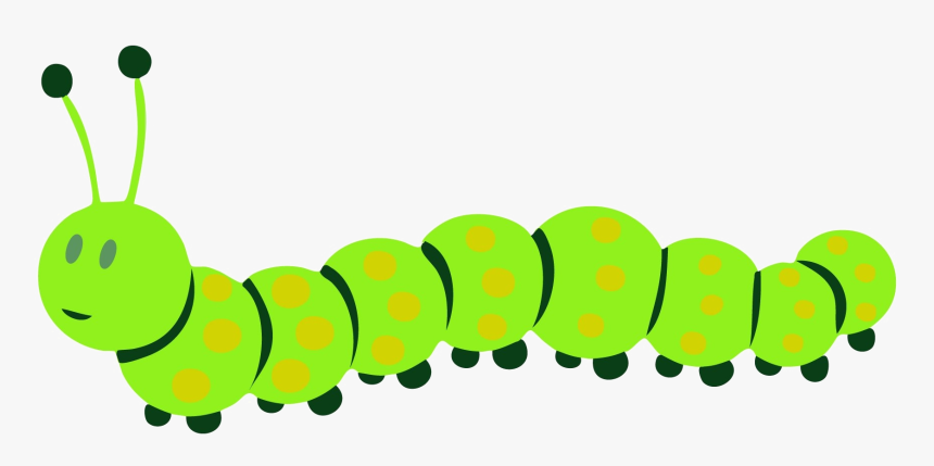 Caterpillar Png Free Background - Caterpillar Clipart, Transparent Png, Free Download