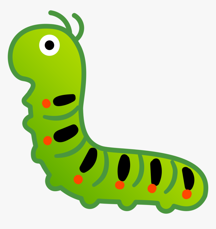 Transparent Caterpillar Clipart - 🐛 Emoji, HD Png Download, Free Download