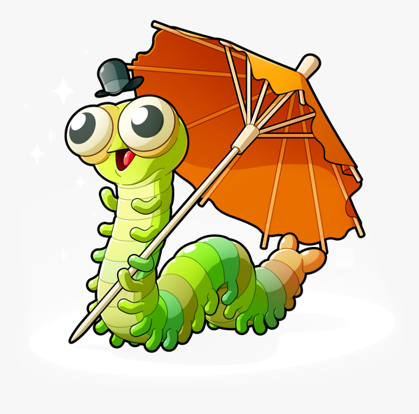 Caterpillar Clipart Funny - Caterpillar Funny Clipart, HD Png Download, Free Download