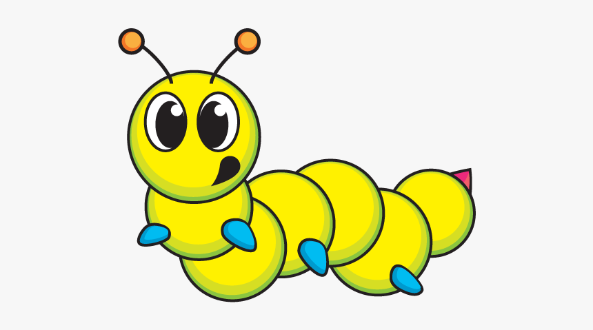Caterpillar Png - Formation Of Caterpillar To Butterfly, Transparent Png, Free Download