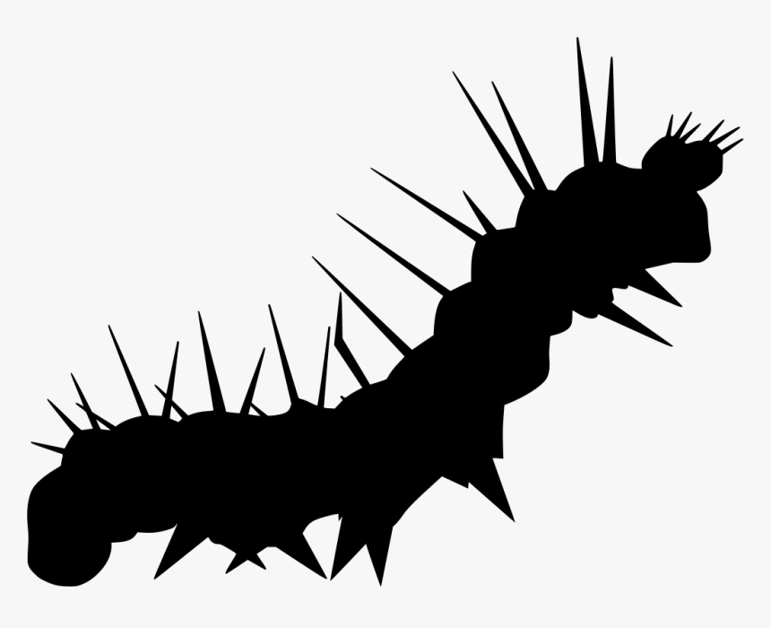 Worm Png Silhouette, Transparent Png, Free Download