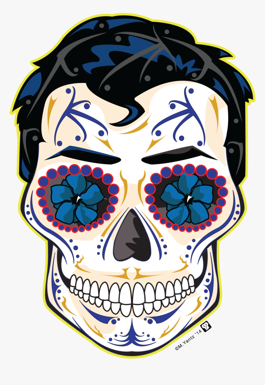 Superman Sugar Skull, HD Png Download, Free Download