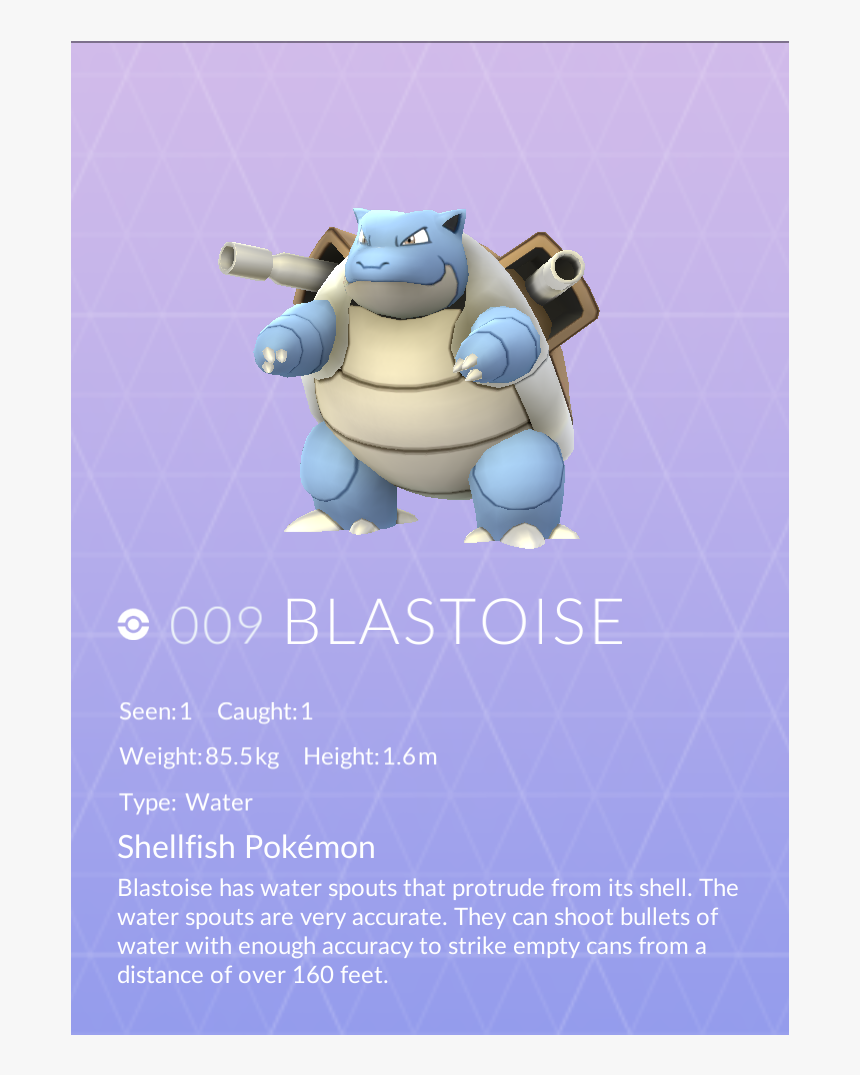 Blastoise Pokedex Entry, HD Png Download, Free Download