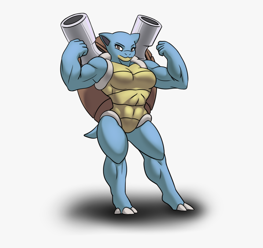 Blastoise - Cartoon, HD Png Download, Free Download