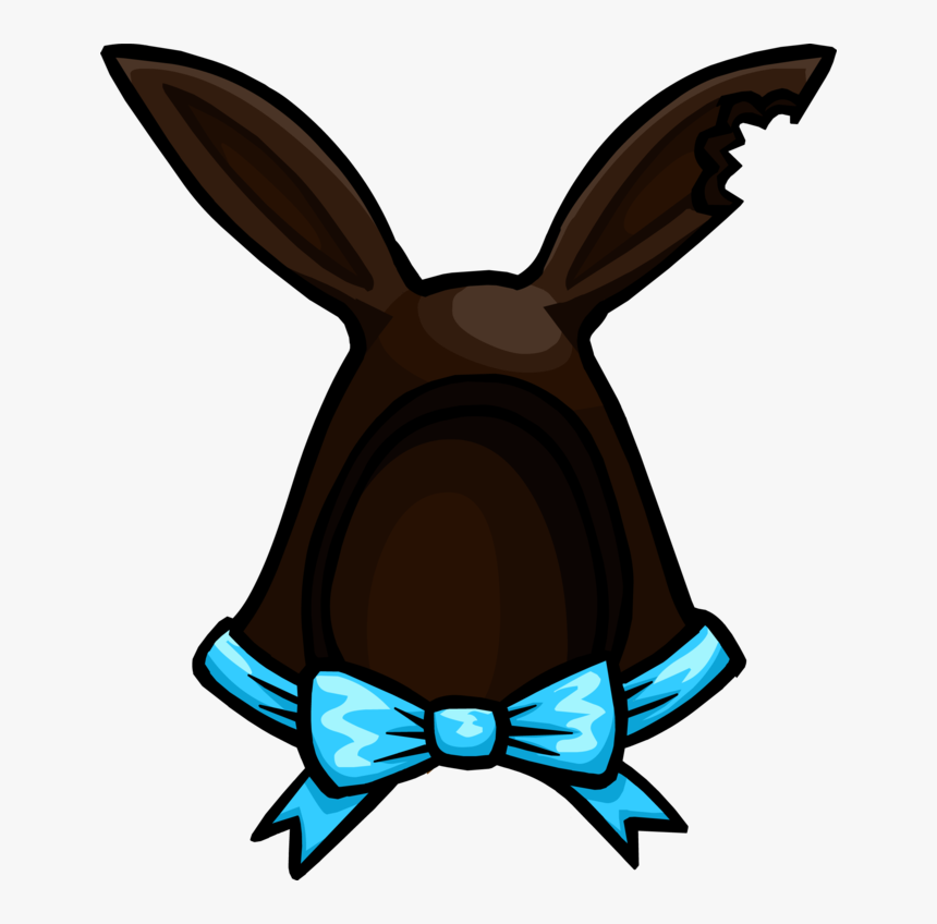 Donkey Ears Png - White Bunny Head Club Penguin Rewritten, Transparent Png, Free Download