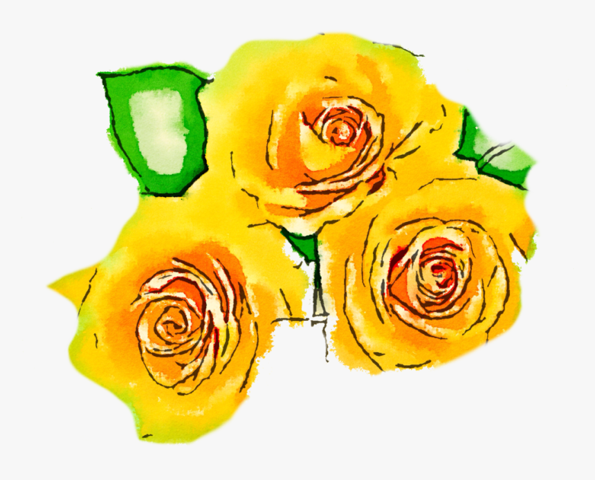 Free Yellow Flowers Png - Floribunda, Transparent Png, Free Download