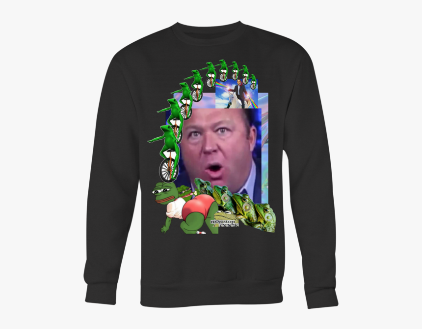 Alex Jones Gay Frogs Sweatshirt - Alex Jones Frogs Gay Shirt, HD Png Download, Free Download