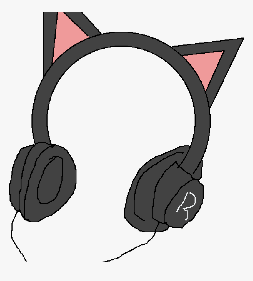 Cat Ear Headphones Transparent, HD Png Download, Free Download