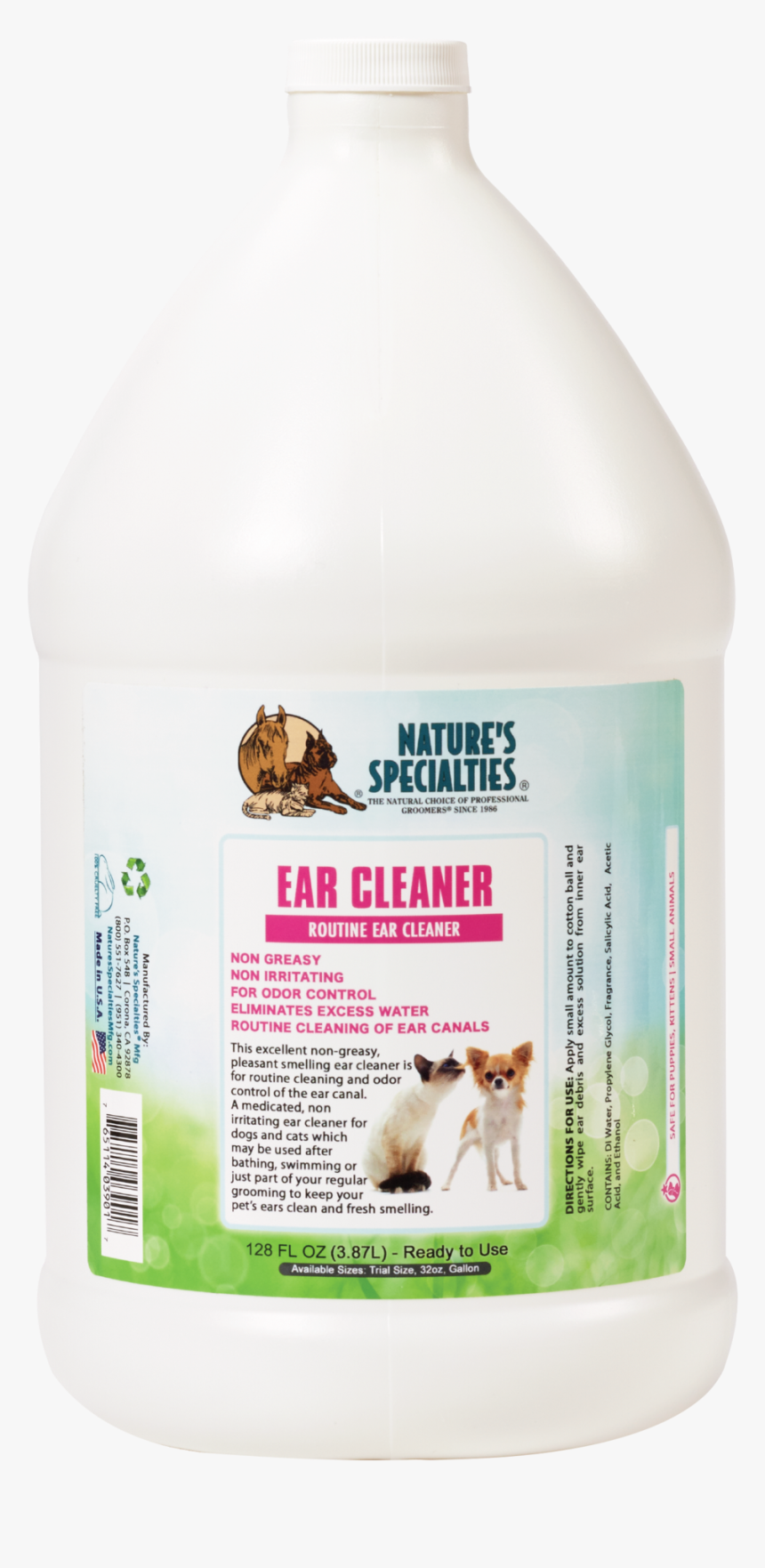 Ear Cleaner For Dogs & Cats"
 Data-zoom="//cdn - Nature's Specialties, HD Png Download, Free Download