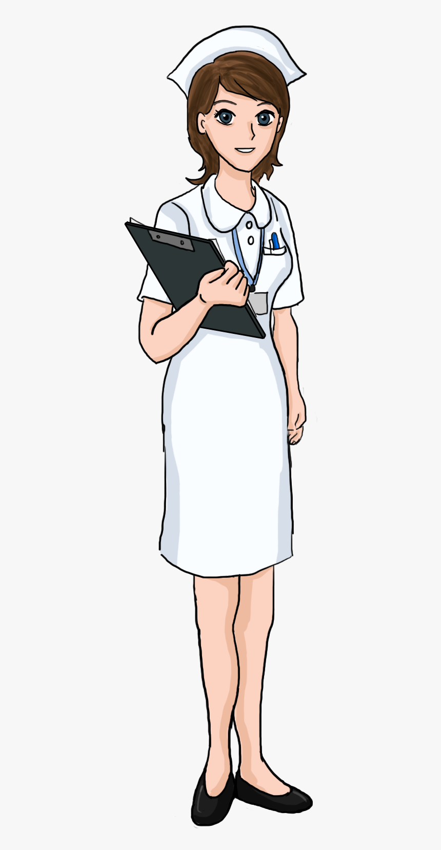 Nurse Clipart Png - Clip Art Nurse, Transparent Png, Free Download